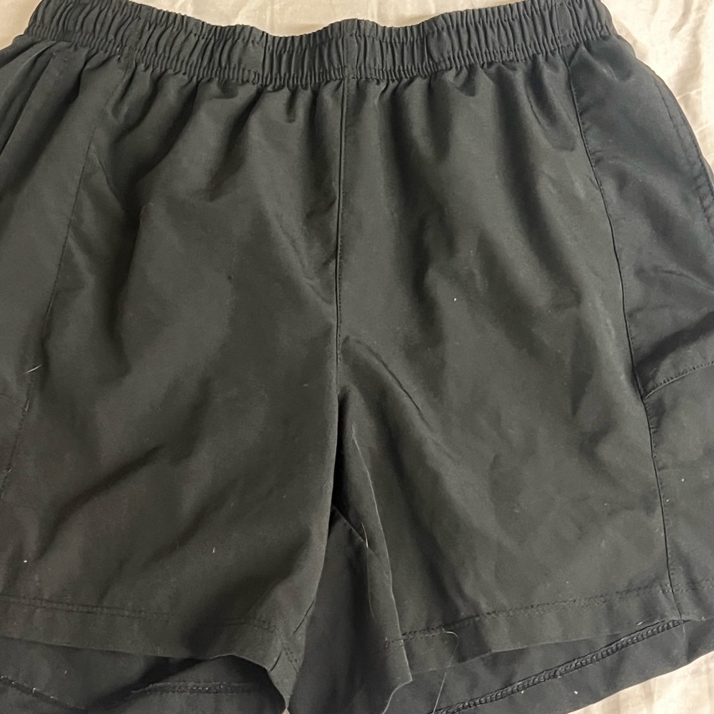 ALO Yoga Black Athletic Shorts Lightweight Elastic Waist